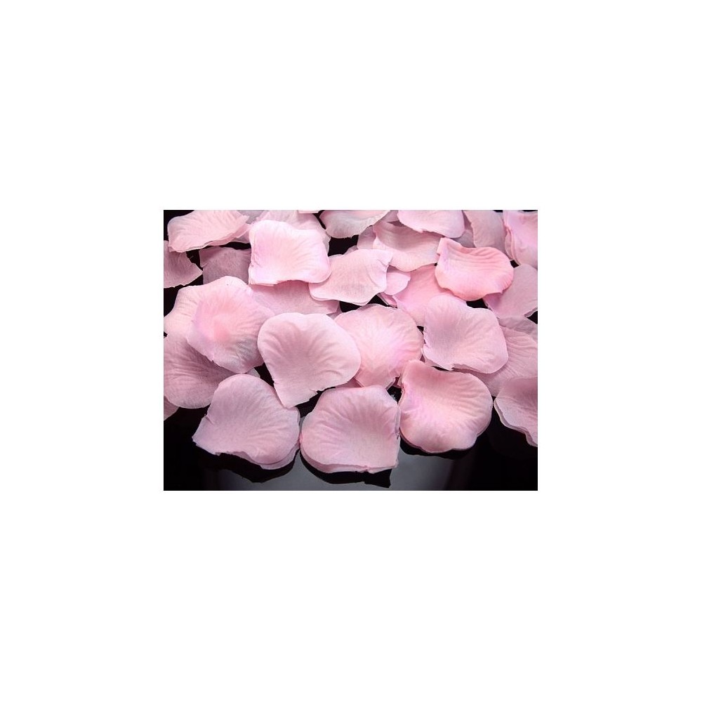 Petali Rosa rosa chiaro stoffa, Sposi Matrimonio Decorazionicf da 100 petali