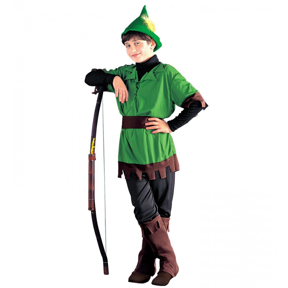 Costume Principe dei Ladri Robin Hood, Bambino 8-10 anni