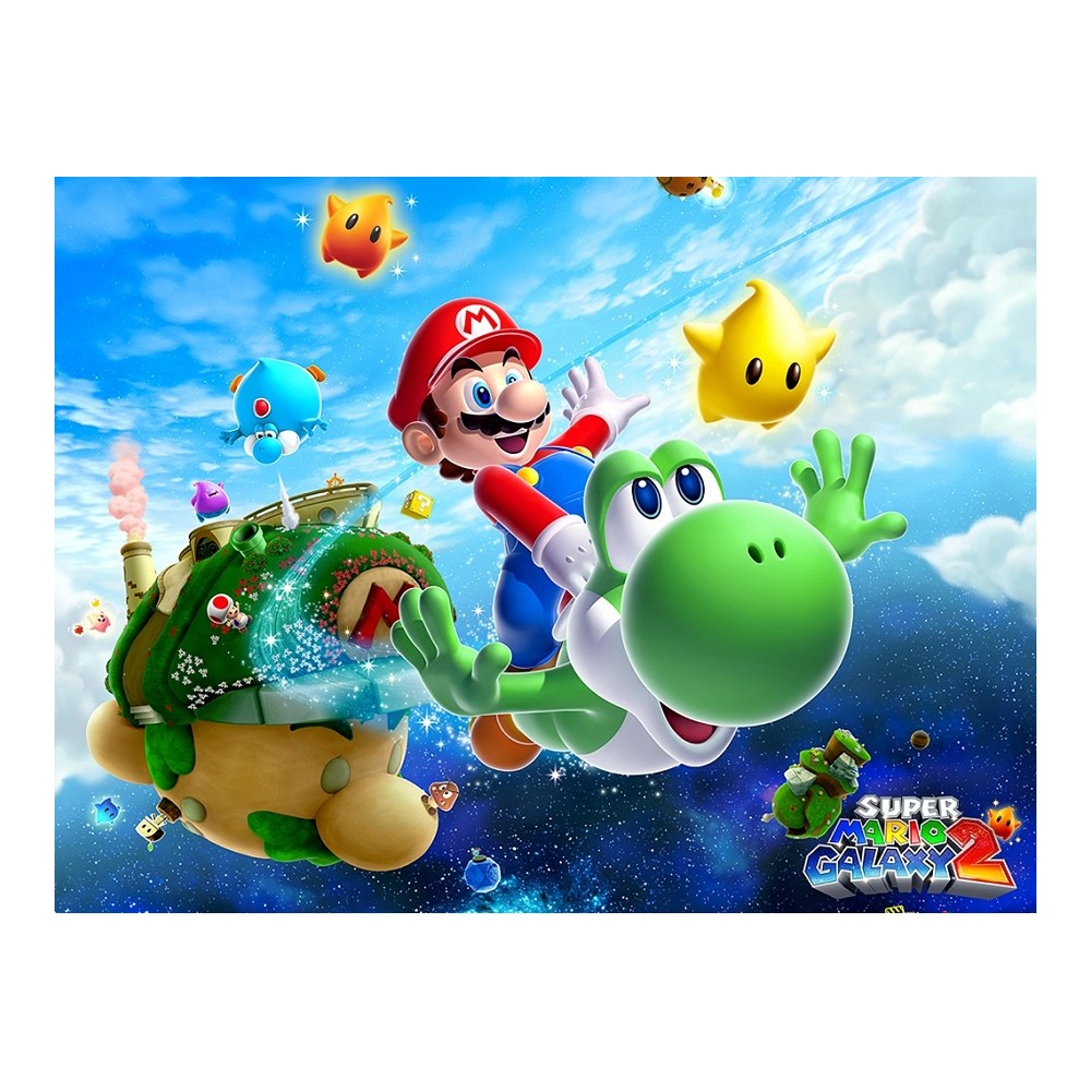 Ostia Cialda Super Mario Nintendo Bambini Torta Decorazioni Festa Dischi  Party